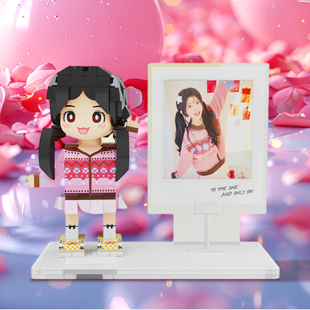 Surprise Gifts: Customized single-person Duddu Brick Figures photo models, customized couple photo models, DIY wedding and Valentine's Day gifts, and figure ornaments.