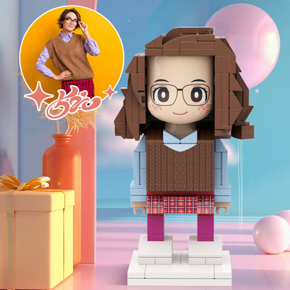 Duddu Brick Figures Surprise Gifts: Special customizations for Valentine's Day: Surprise gifts with Duddu Brick Figures expressing deep affection, handmade DIY gifts with personalized figures