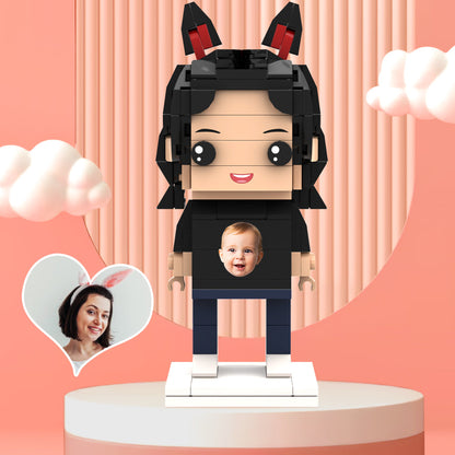 Valentine's Day Gifts Custom Brick Figures Personlized Face Brick Figures