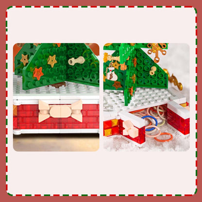 Christmas Themed Building Block Set Creative Christmas Gift for Kids or Friends