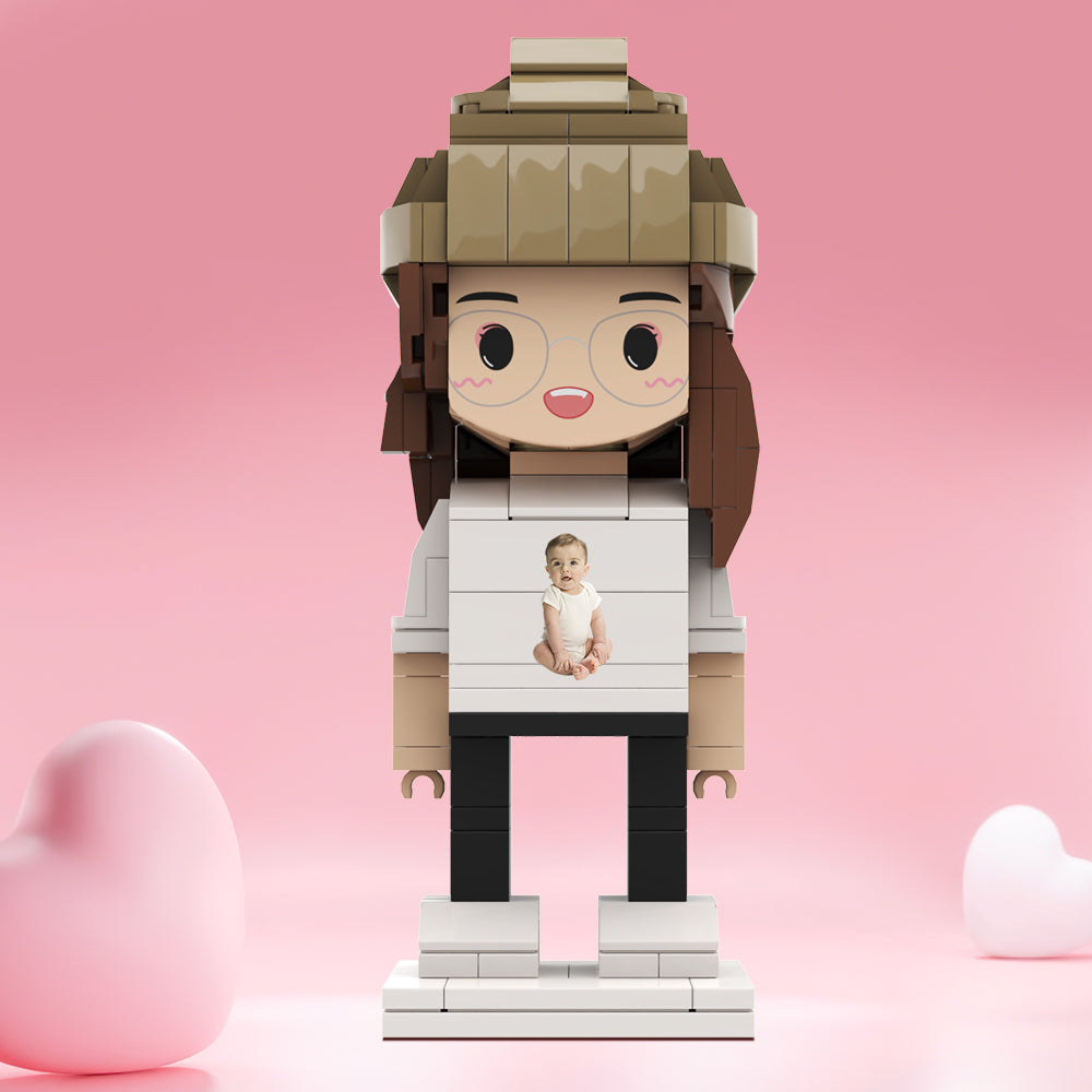 Custom Brick Figures Personlized Photo Brick Figures Gifts for Her