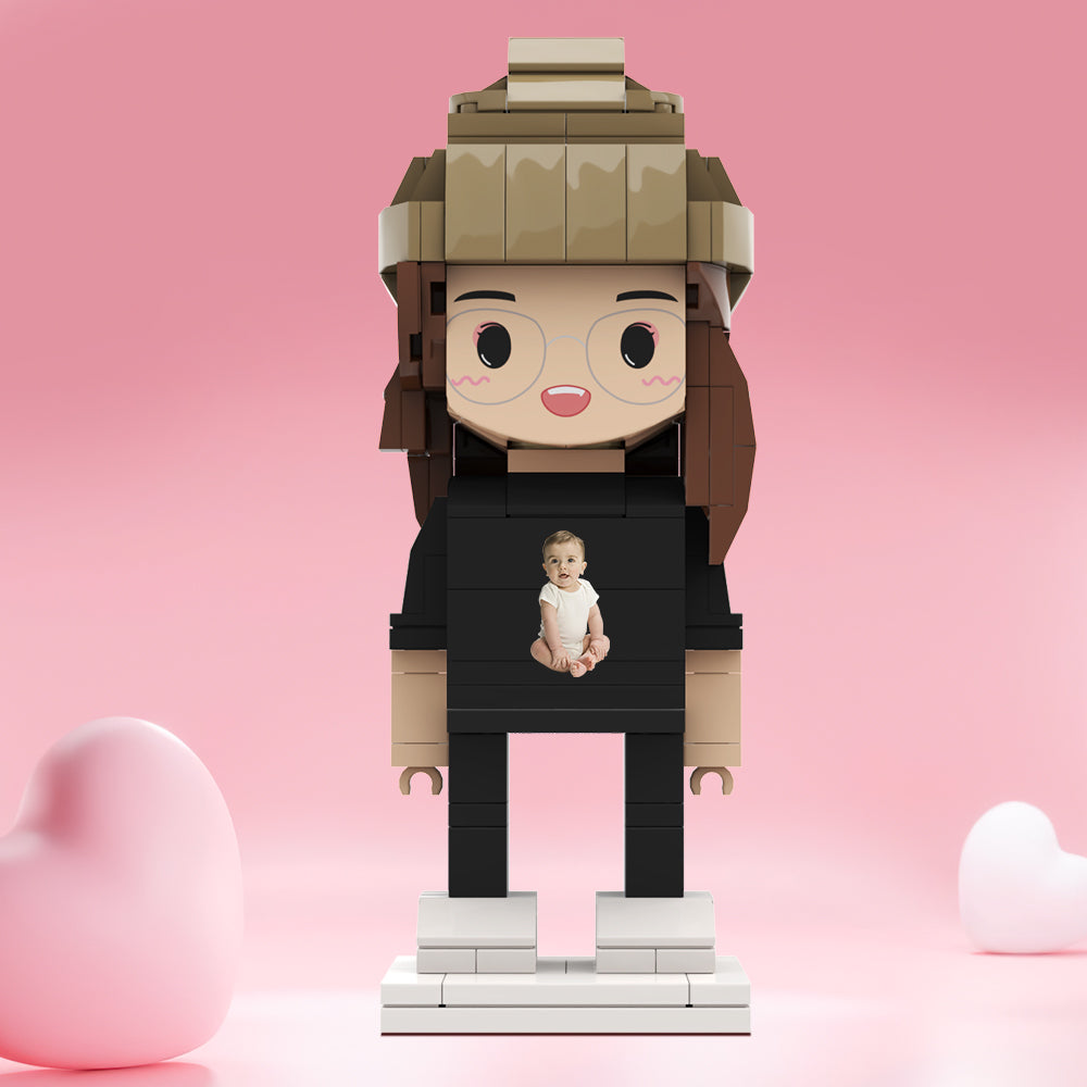 Custom Brick Figures Personlized Photo Brick Figures Gifts for Her