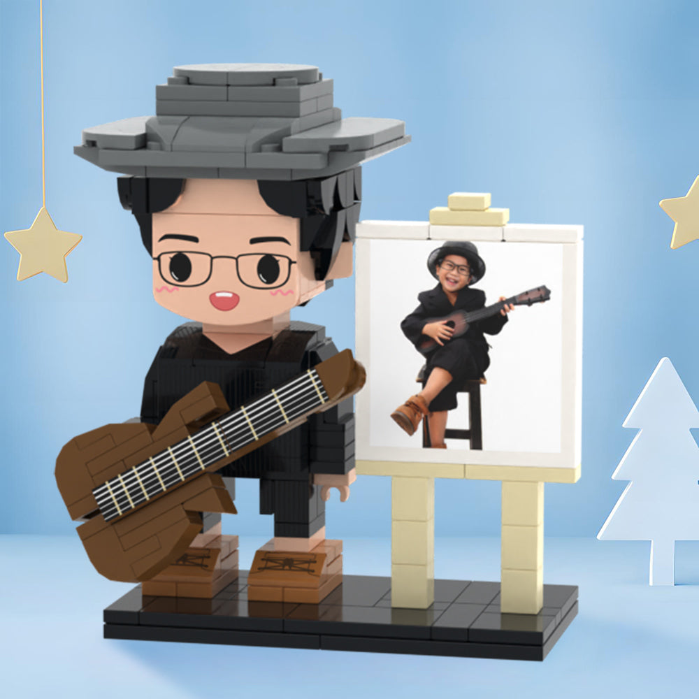 Gifts for Kids Full Body Custom 1 Person Brick Figures Custom Brick Figures with Frame